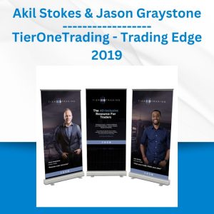Group Buy Akil Stokes & Jason Graystone - TierOneTrading - Trading Edge 2019 with Discount. Free & Easy Online Downloads.