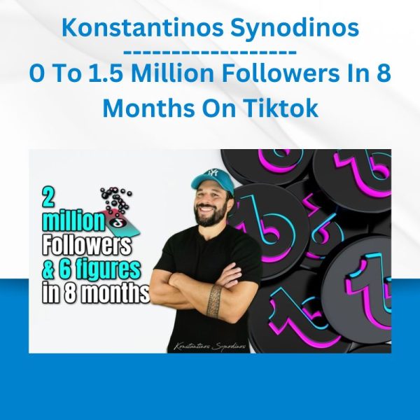 Konstantinos Synodinos - 0 To 1.5 Million Followers In 8 Months On Tiktok