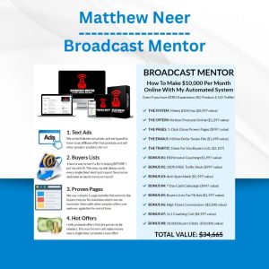 Matthew Neer - Broadcast Mentor