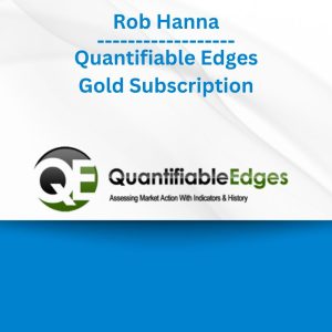 Group Buy Rob Hanna - Quantifiable Edges - Gold Subscription with Discount. Free & Easy Online Downloads.