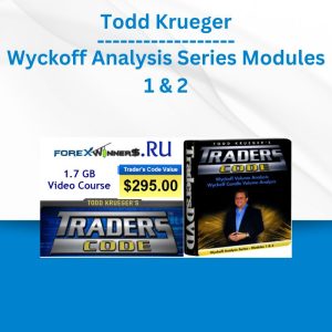 Todd Krueger - Wyckoff Analysis Series Modules 1 & 2