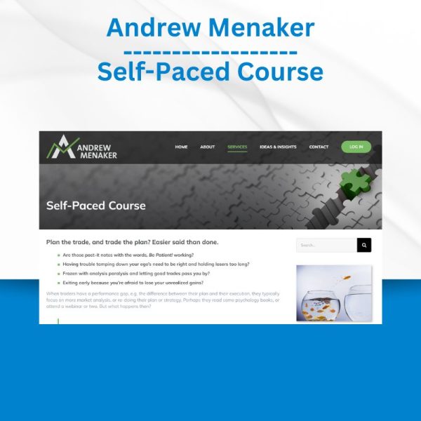 Andrew Menaker - Self-Paced Course