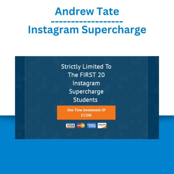 Andrew Tate - Instagram Supercharge