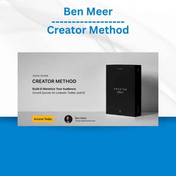 Ben Meer - Creator Method