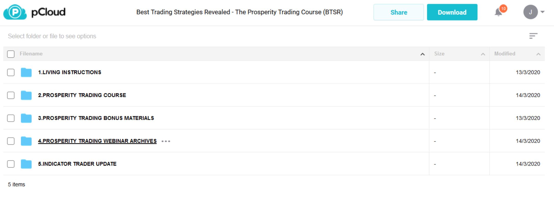 Best Trading Strategies Revealed – The Prosperity Trading Course Proof of Product 1