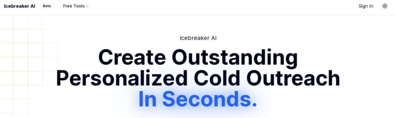 Icebreaker ZERO – Personalize your Outreach at UNLIMITED Scale with AI for $0 2