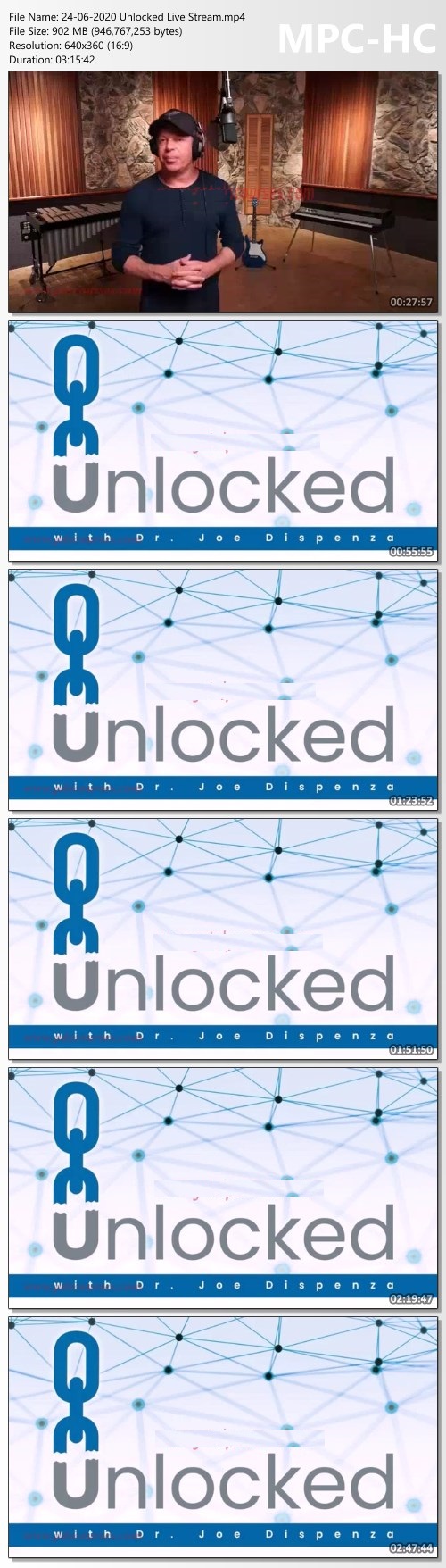 Joe Dispenza – Unlocked – Set Yourself Free Proof of Product 2