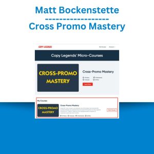 Matt Bockenstette – Cross Promo Mastery