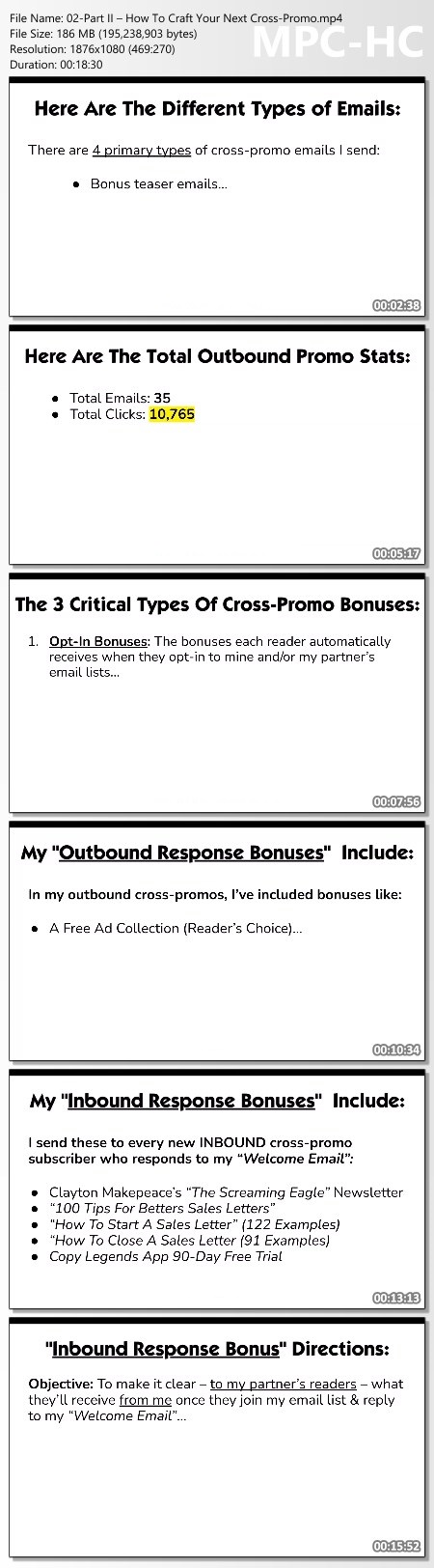 Matt Bockenstette – Cross Promo Mastery Proof of Product