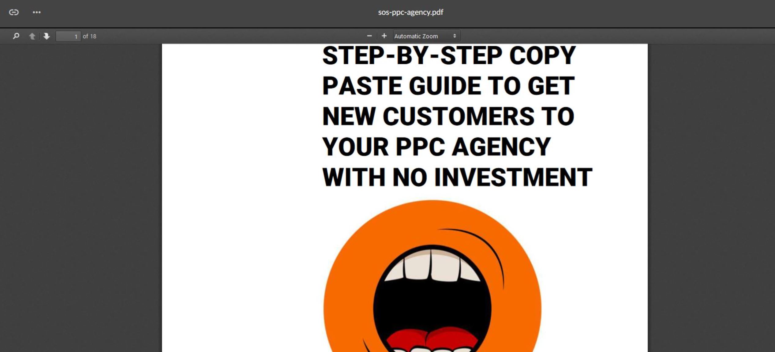 No Investment Guide How to Get More Customers for Your PPC Agency Proof of Product