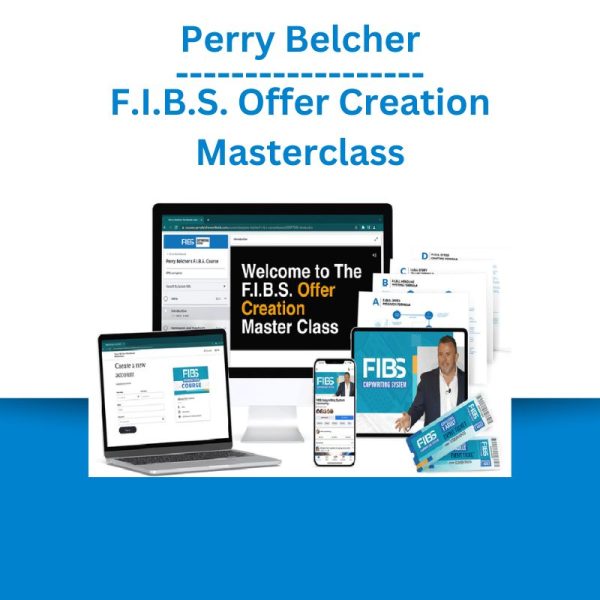 Perry Belcher – F.I.B.S. Offer Creation Masterclass