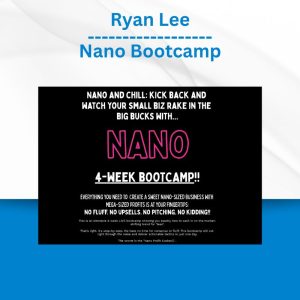 Ryan Lee - Nano Bootcamp