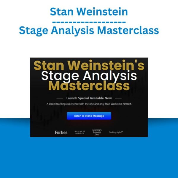 Stan Weinstein – Stage Analysis Masterclass – Traderlion