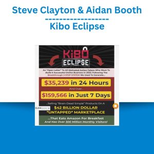 Steve Clayton & Aidan Booth – Kibo Eclipse