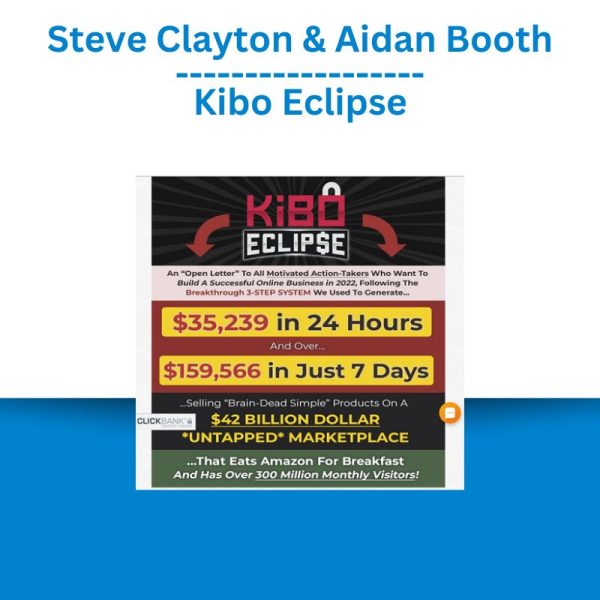 Steve Clayton & Aidan Booth – Kibo Eclipse