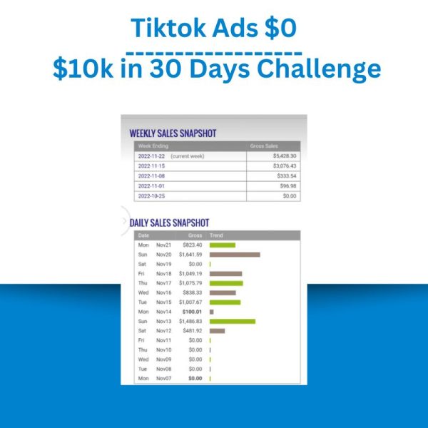 Tiktok Ads $0 – $10k in 30 Days Challenge (1)