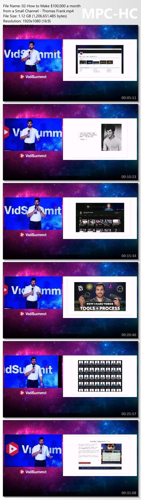 VidSummit – Replays (2022) Proof of Product