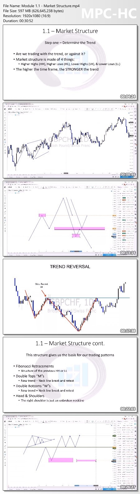 ZenFX – Advanced Price Action Course Proof of Product