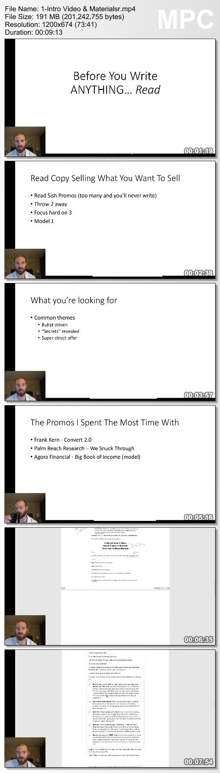 Kyle Milligan - The Process A Draft By Draft Copywriting Walkthrough Proof of Product