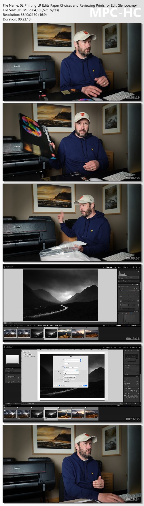 Nigel Danson – Photography Masterclass I and II Proof of Product