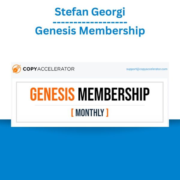 Stefan Georgi - Genesis Membership