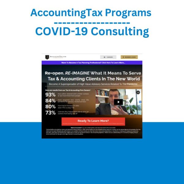 AccountingTax Programs COVID-19 Consulting