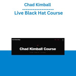 Chad Kimball - Live Black Hat Course