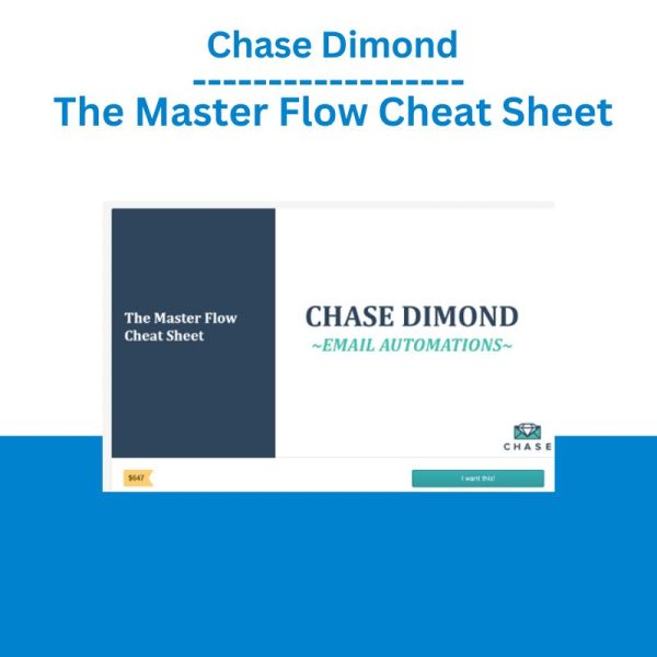 Chase Dimond - The Master Flow Cheat Sheet