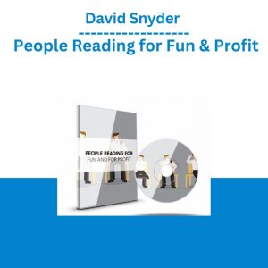 David Snyder – People Reading for Fun & Profit