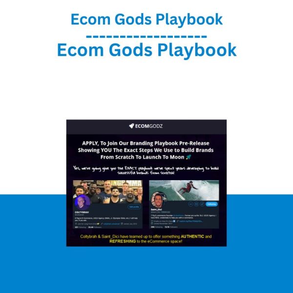 Ecom Gods Playbook