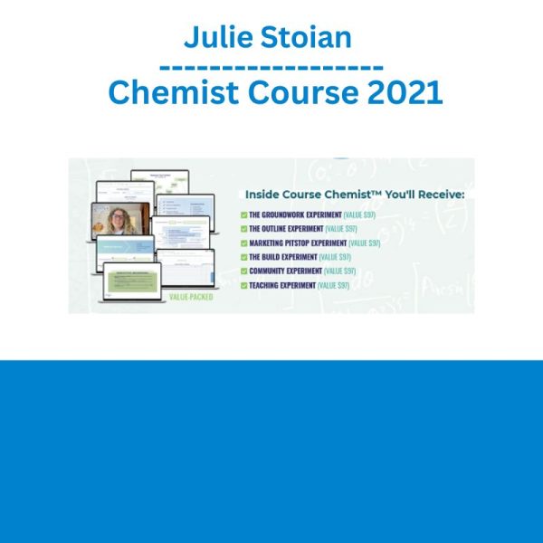 Julie Stoian – Chemist Course 2021