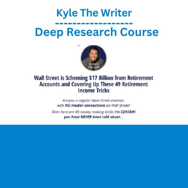 Kyle The Writer – Deep Research Course