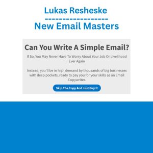 Lukas Resheske - New Email Masters