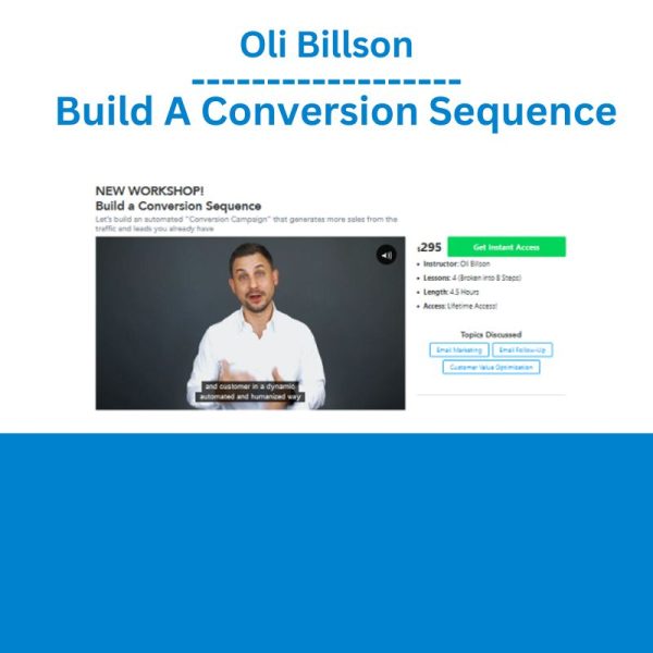 Oli Billson - Build A Conversion Sequence