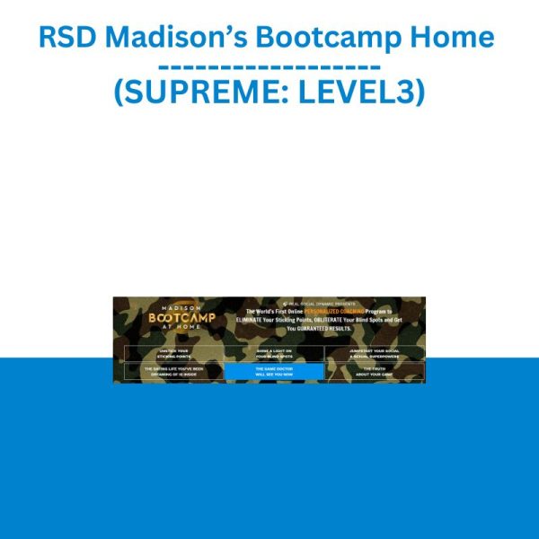 RSD Madison’s Bootcamp Home (SUPREME LEVEL3)