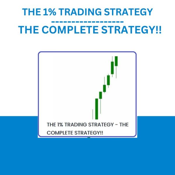 THE 1% TRADING STRATEGY – THE COMPLETE STRATEGY!!