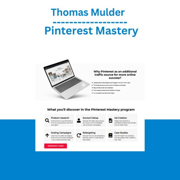 Thomas Mulder - Pinterest Mastery