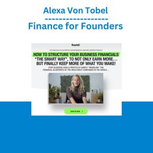 Alexa Von Tobel - Finance for Founders