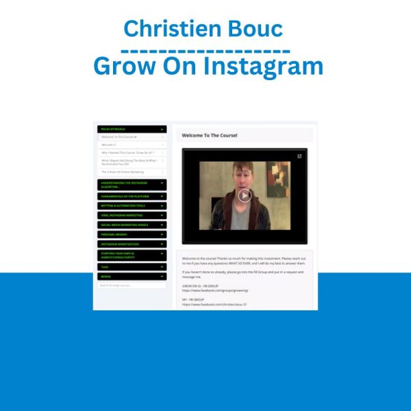 Christien Bouc - Grow On Instagram