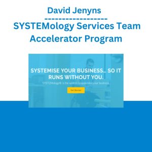 David Jenyns - SYSTEMology Services Team Accelerator Program