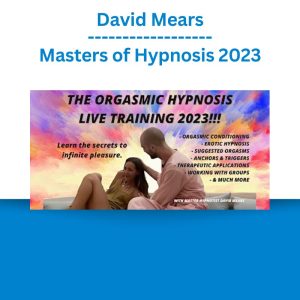 David Mears - Masters of Hypnosis 2023