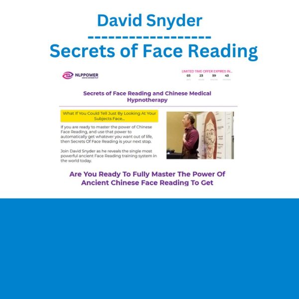 David Snyder – Secrets of Face Reading