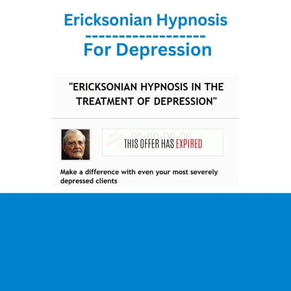 Ericksonian Hypnosis For Depression