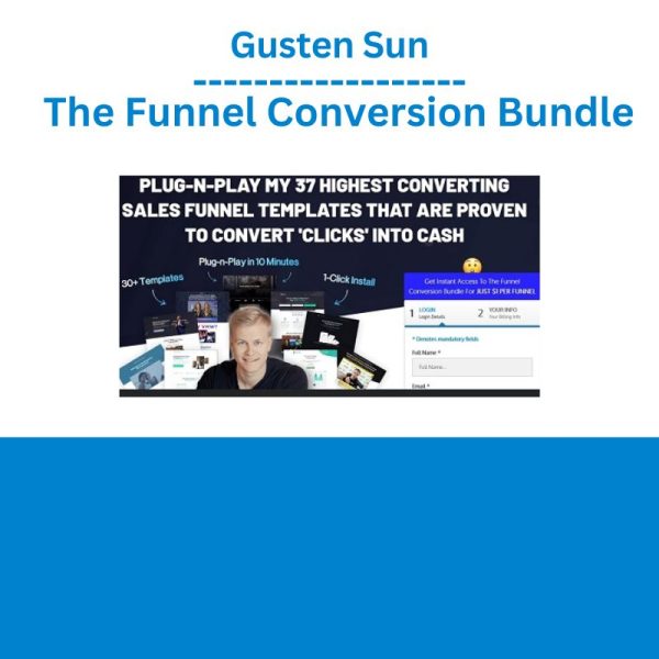 Gusten Sun - The Funnel Conversion Bundle