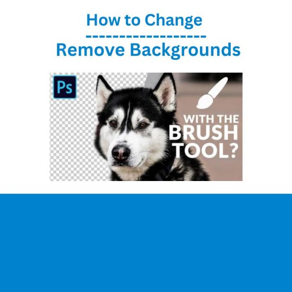 How to Change & Remove Backgrounds