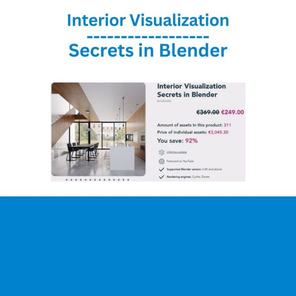 Interior Visualization Secrets in Blender