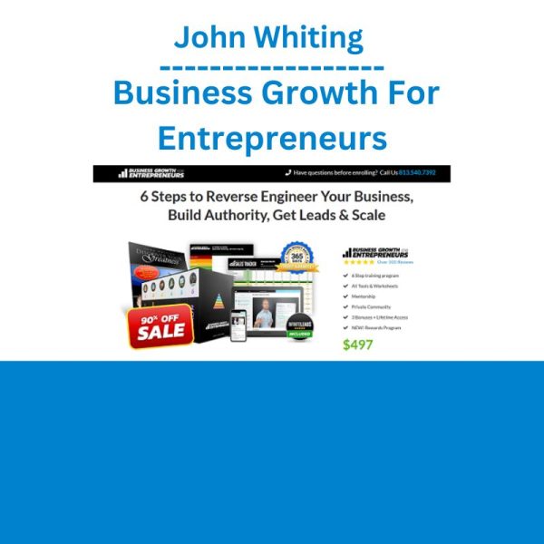 John Whiting - Business Growth For Entrepreneurs