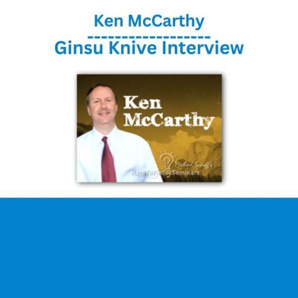 Ken McCarthy – Ginsu Knive Interview