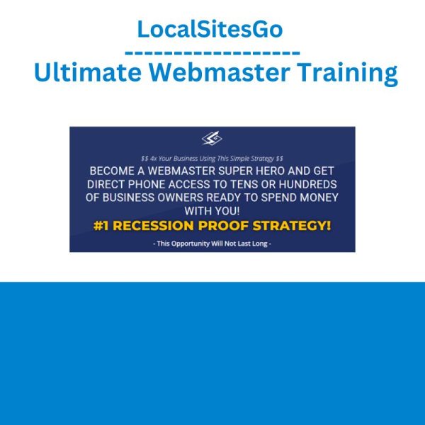 LocalSitesGo – Ultimate Webmaster Training