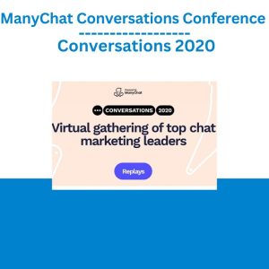 ManyChat Conversations Conference – Conversations 2020